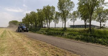 Beemster: Anlage eines Bienen-Blütenstreifens