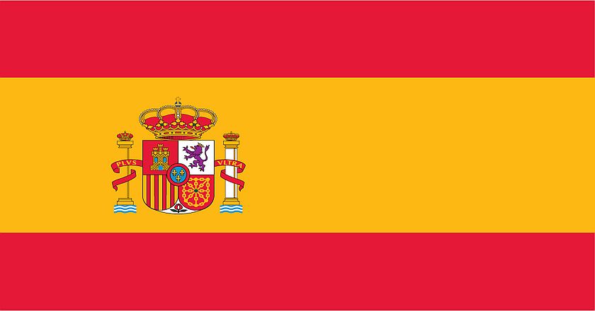 Spanien Flagge